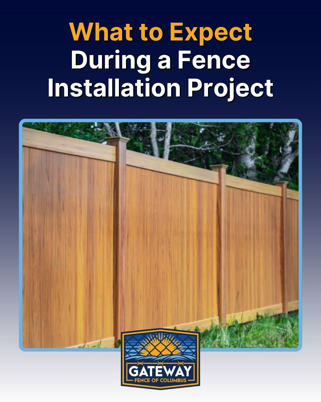 What to Expect During a Fence Installation Project